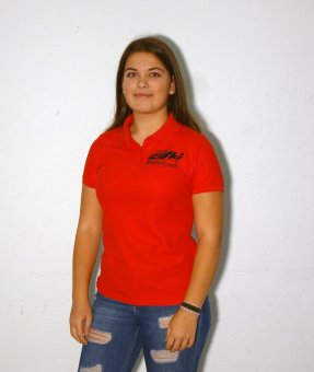 Damen Poloshirt mit Logo 